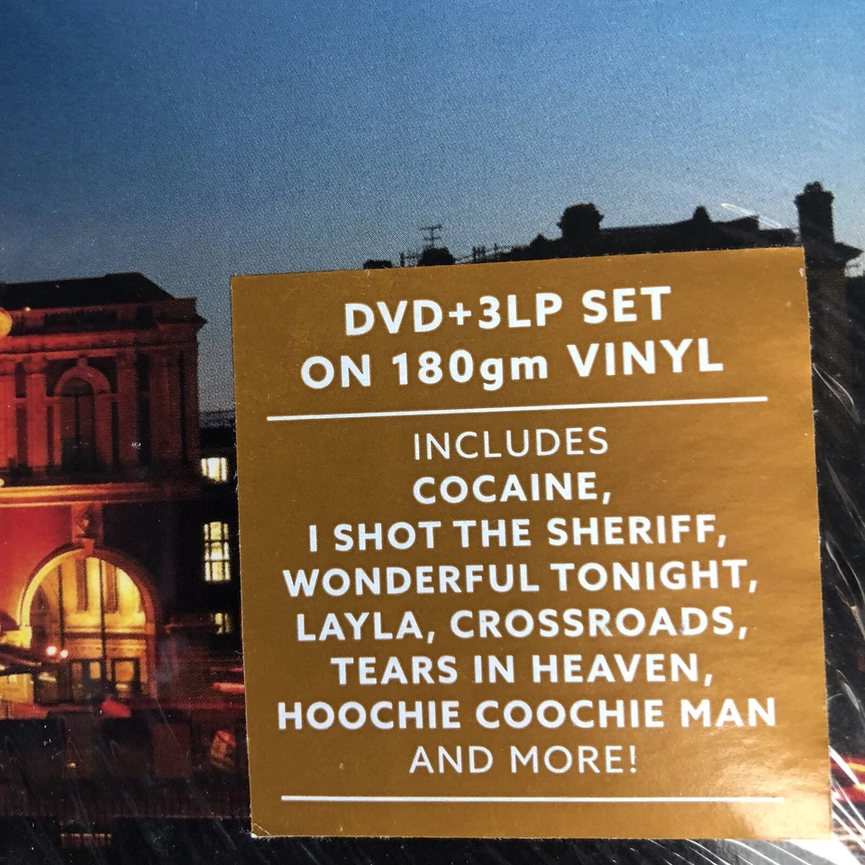 TRIPLE LP DVD ERIC CLAPTON SLOWHAND AT 70 LIVE AT THE ALBERT HALL SEALED - Image 3 of 4