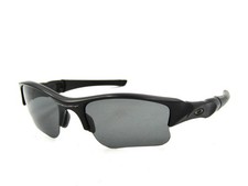 Oakley Flak Jacket XLJ Polarized Sunglasses, Polished Black / Black Iridium 495