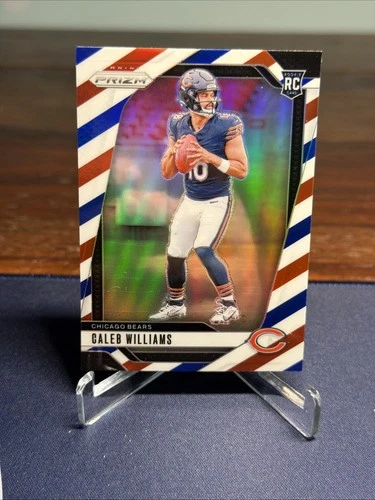 2024 Panini Prizm - Rookies Caleb Williams #301 Red White & Blue Prizm (RC)
