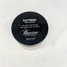Baxter of California Clay Pomade, Strong Hold Matte Hair Clay for Men Texturing