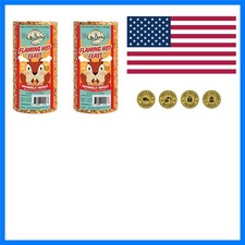 2-Pack of Flaming Hot Feast Small Cylinder 19...