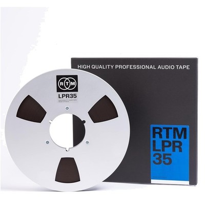 Reel to Reel Magnetic Tape - 3608 ft Nab Metal Reel