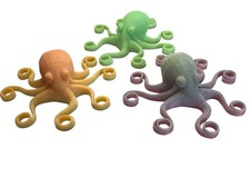 Pack Of 3 Octopus Marble Displays - For 5/8" - 1 Marbles - Lot 8674