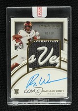 2022 Immaculate Collegiate Rookie Bowl Logo 1 5/10 Rachaad White Patch Auto 04tk