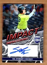 2023 Elite Extra Edition Impact Impressions Signatures #IISST Sal Stewart Auto