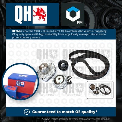 Timing Belt & Water Pump Kit fits ALFA ROMEO BRERA 939 2.0D 08 to 10 Set QH New