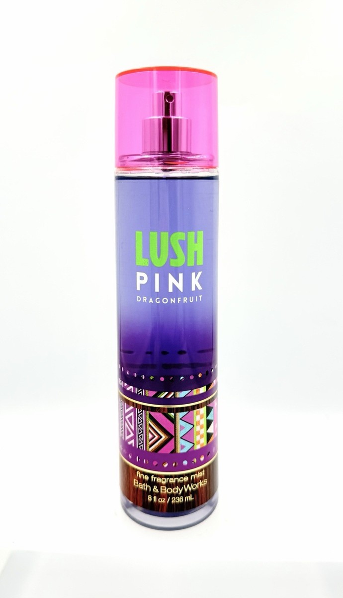 Bath & Body Works LUSH PINK DRAGONFRUIT Fine Fragrance Mist 8oz