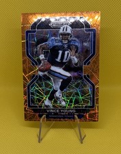 2021 Prizm Football #9 Vince Young orange laser prizm