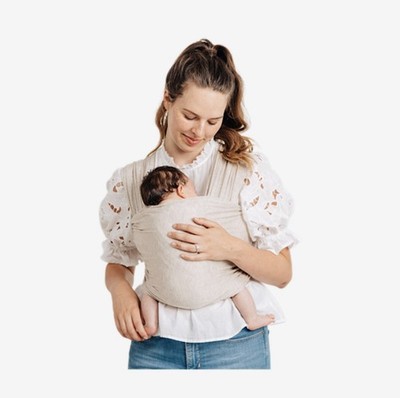Solly Baby Wrap Carrier -Flax For NewBorn - Toddler 8-25lbs