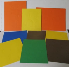 Creative Memories Collection Die Cut Shapes Pumpkin Leaves Turkey Fall Theme NEW