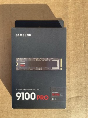 Samsung SSD 9100 PRO 1TB, PCIe 5.0x4 M.2 2280, Seq. Read Speeds Up to 14,700MB/s
