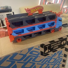 Hot Wheels Speedway Hauler - Folds To 2.4m Long Racing Track - VGC
