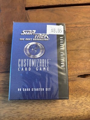 Star Trek The Next Generation CCG White Border Edition Starter Set NEW Deck