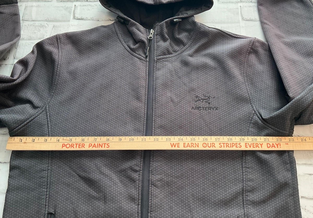 Arc'teryx Cycling Wind Stopper Men's Jacket Breaker Grey Medium