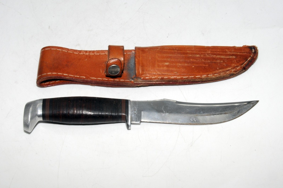 Vintage Case XX hunting knife #325-5 with sheath 1965-1980 | eBay