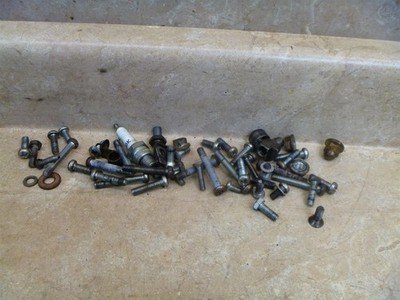  Daelim TRAC DH100 Superhawk Used Engine Misc Case Bolts 1987 RB RB12