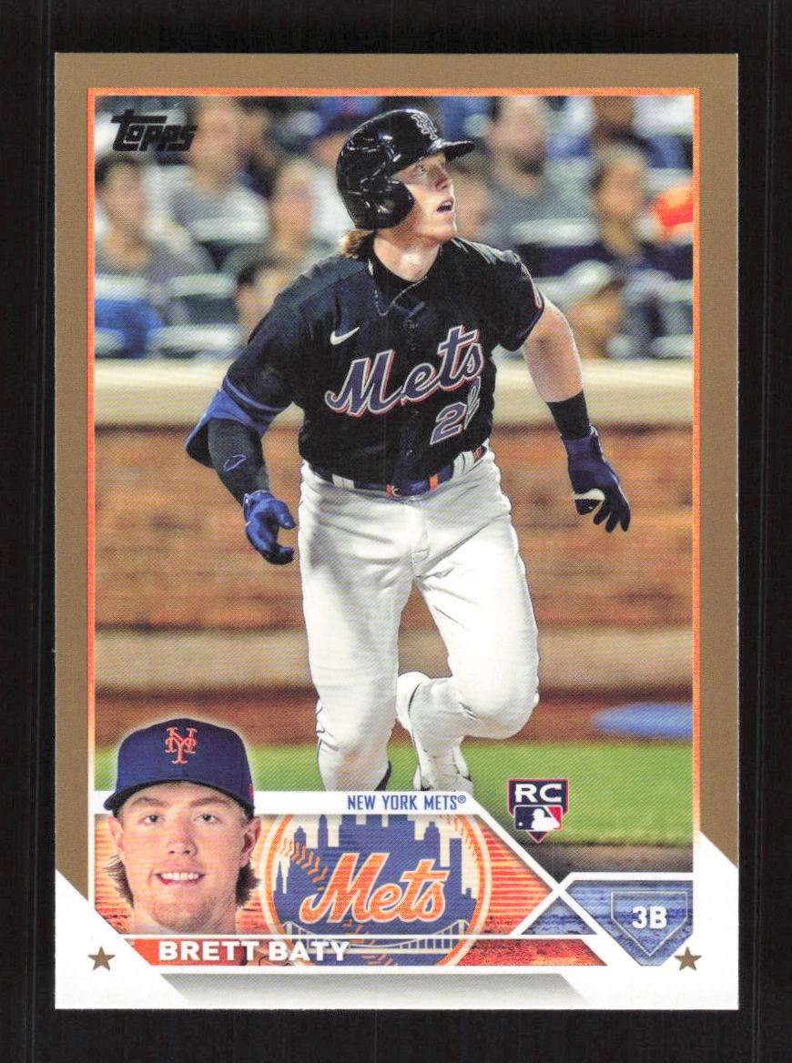 Brett Baty 2023 Topps Gold #/2023 #89