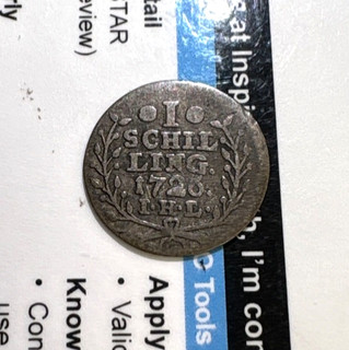 ☆ EXCITING !! 1726 Colonial Coin Nice Detail!! ☆