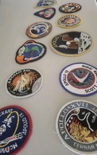 Vintage APPOLLO NASA PATCH'S lot of 11 embroidered .