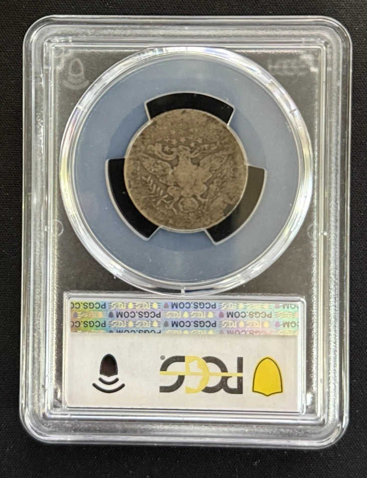 1902‑O Barber Quarter 25C PCGS AG03 – New Orleans Mint – 90% Silver Coin - Image 2 of 2