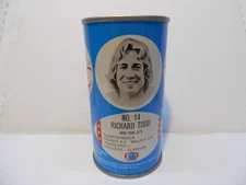 ROYAL CROWN RC COLA FOOTBALL NEW YORK JETS RICHARD TODD SODA CAN~#14