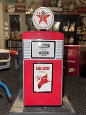 Texaco Enesco Gas Pump Collectible Savings Bank