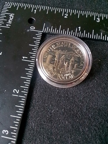 US Mint Set Liberty Coins 1886-1986 S Proof Silver 90% Dollar And Half Dollar - Picture 8 of 24