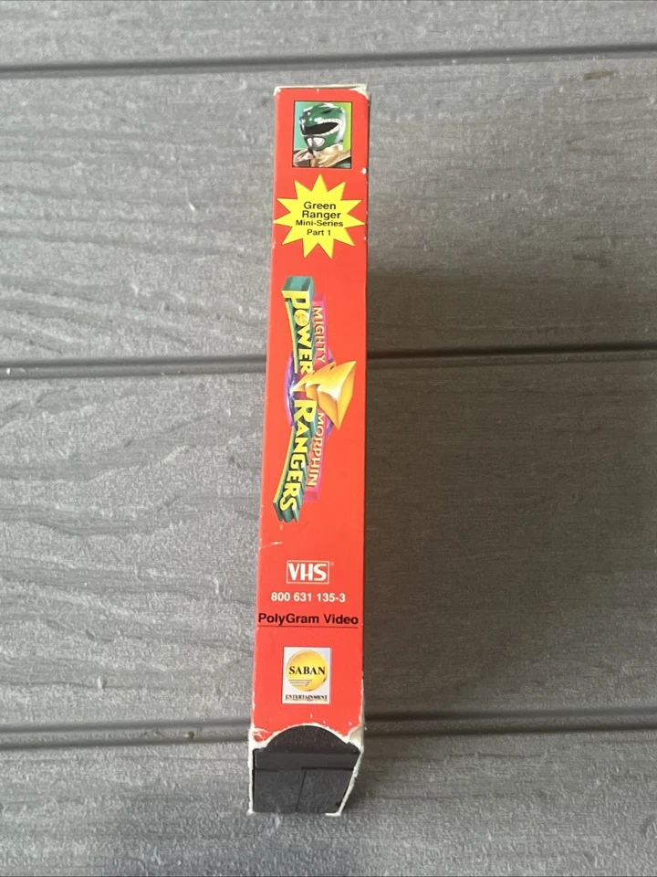 Mighty Morphin Power Rangers VHS Green Ranger Mini Series Part 1 - Image 4 of 4