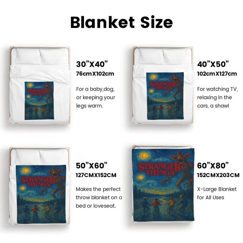 Blanket,Bicycle Scene,Soft Cozy Gift Perfect