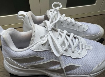 Adidas Avaflash Low White Silver Metallic Womens Tennis Shoes Clay/Stand 38,5