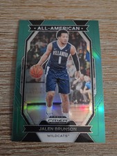 2024 Prizm Basketball Draft Picks Green PRIZM  All American Jalen Brunson #7
