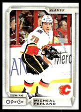 2018-19 O-Pee-Chee #495 Micheal Ferland Calgary Flames Hockey Card