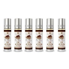 6-Pack Al-Rehab Choco Musk Roll On Perfume Oil 6 mL
