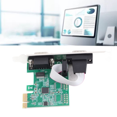 PCIE Serial Card Minus40 To 85℃ 2 Port PCI Express X1 To DB9 COM RS232 Conver FY - Afbeelding 8 van 22