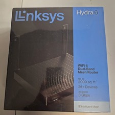 Linksys Hydra 6 Dual Band Mesh Router NEW SEALED AX3000