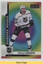 2017-18 O-Pee-Chee Platinum Rainbow Color Wheel Michael Amadio #199 READ kr0