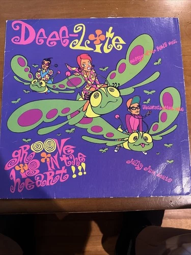 Deee-Lite Groove Is In The Heart!!! 1990 Elektra 0-66622 - 12” Vinyl Single