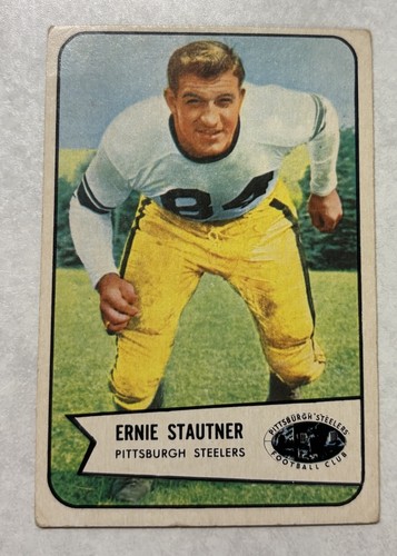Ernie Stautner #118 1954 Bowman card