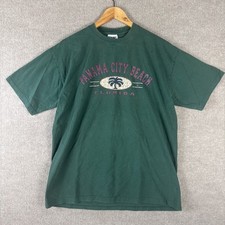 Vintage Panama City Beach Florida T Shirt Made In USA Size Large
