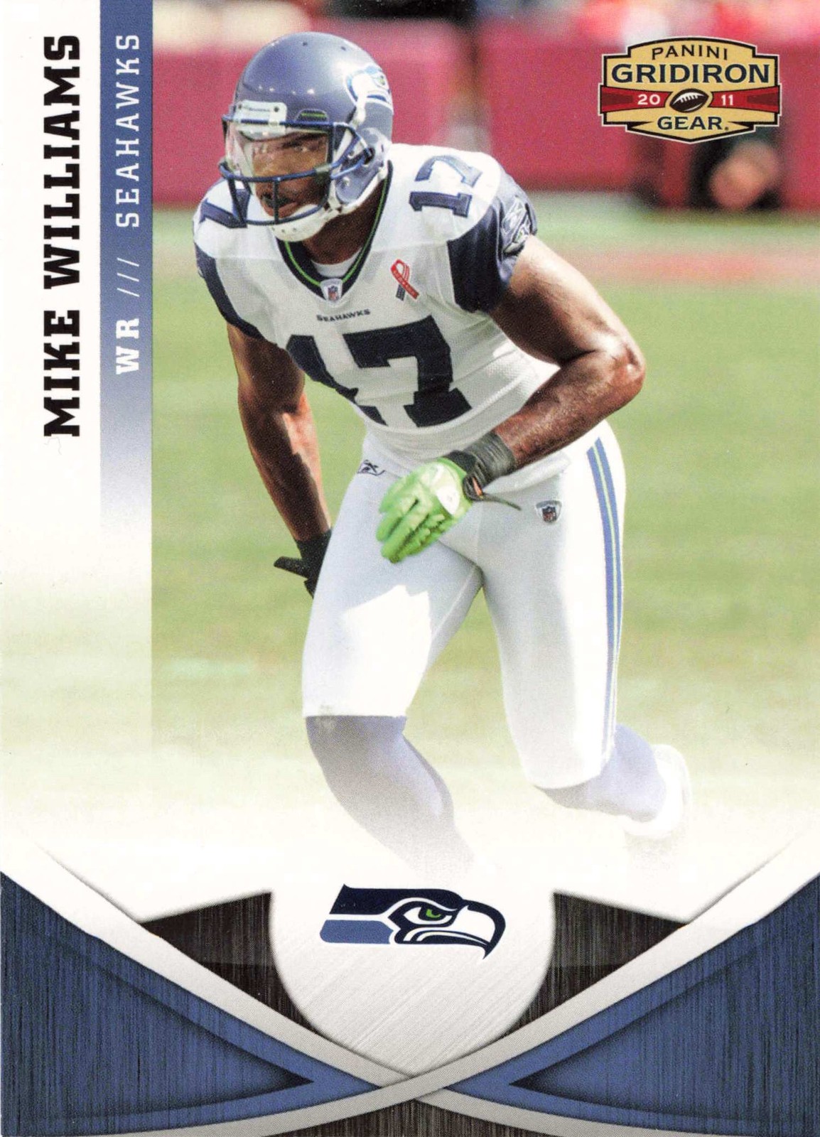 Mike Williams 2011 Panini Gridiron Gear #127 Seattle Seahawks