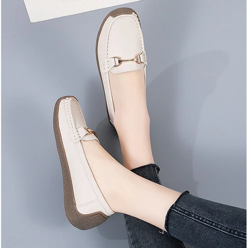 Womens Loafers Mocassin Office Work Flat Slip On Shoes Ladies Casual Shoes Size - Bild 49 von 59