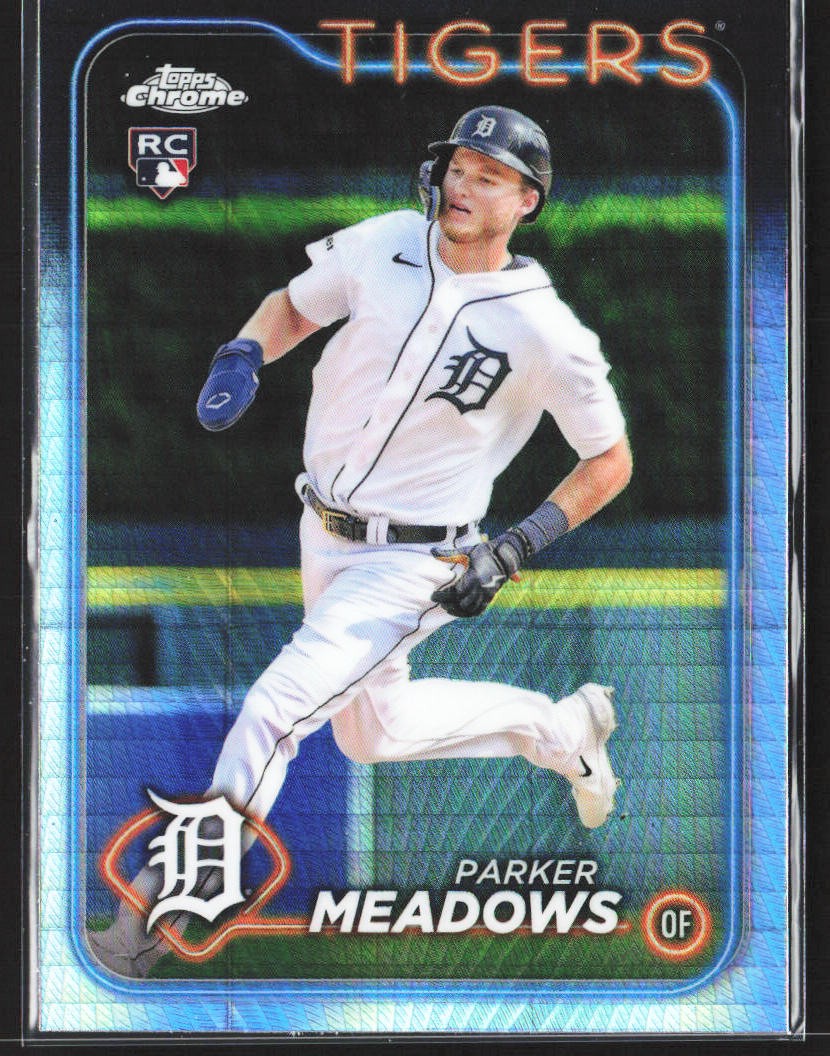 2024 Topps Chrome #271 Parker Meadows Prism Refractors