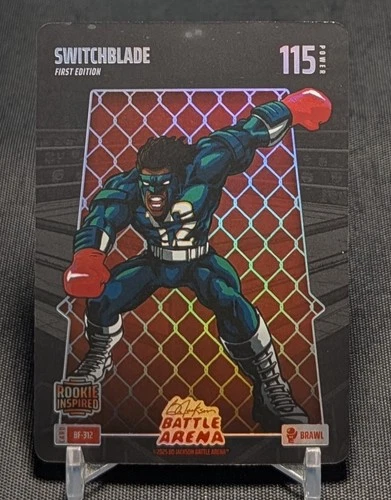 Travis Hunter SWITCHBLADE Brawl Battlefoil 2026 Bo Jackson Battle Arena Jaguars