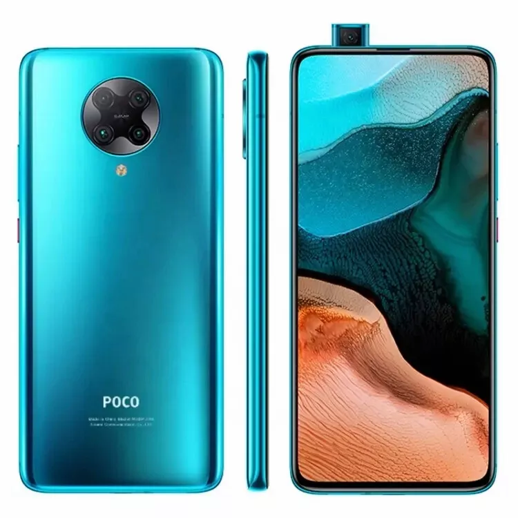 Xiaomi POCO F2 Pro(lmi)Blue 6 GB RAM 128GB (GSM Unlocked)5G Dual Sim 6.67
