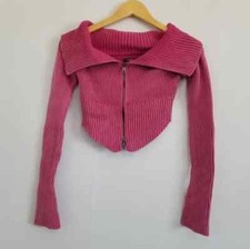 NWT Wild Fable Pink Cropped Sweater Size Medium