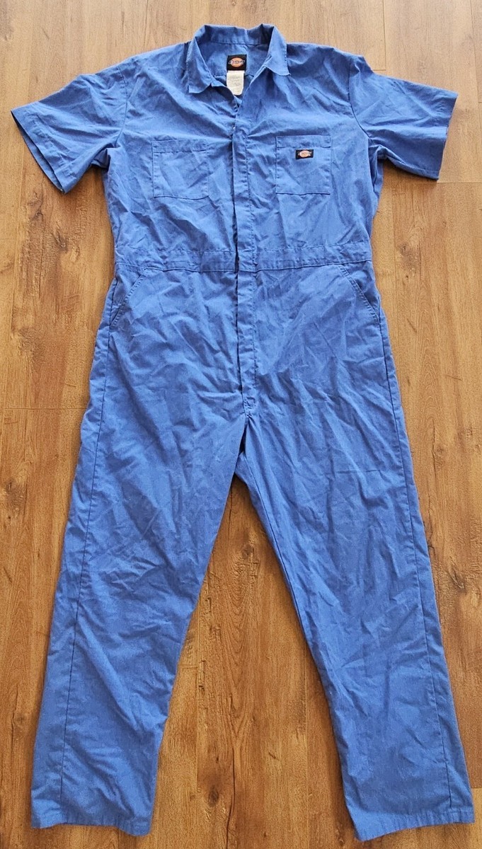 Vtg Dickies Jumpsuit Coveralls Mens Size XL Mechanic Farm