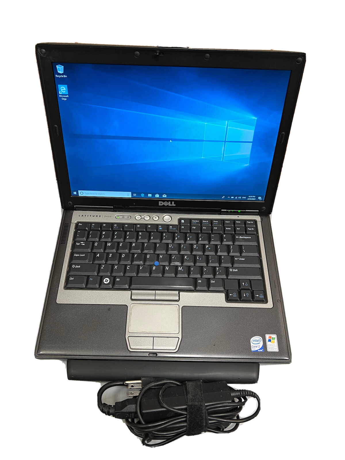 Dell Latitude D630 14" Intel Core 2 DUO 2.0GHz 3GB RAM 500GB HDD SERIAL COM PORT - Picture 2 of 12