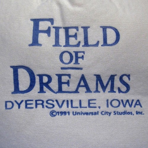 FIELD OF DREAMS Kevin Costner trucker cap Dyersville vtg snapback hat Iowa 1991 - Picture 2 of 6