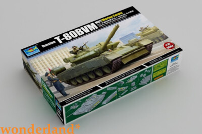 Trumpeter 09588 1/35 Russian T-80BVM MBT Marine Corps Plastic model
