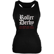 Roller Derby For Those Who Dont Play Well With Others Juniors Soft Tank Top